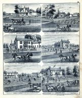 Joseph N. Ward, Hosea Davis Farm Residence, Miss. p.B. Shearer, Geo. E. Harvery, George W. Erwin, Merchants Hotel, Schuyler County 1872